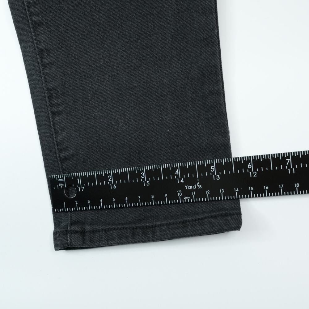 Seven7 Skinny Jeans Womens 10 (32x28.5) Black High Rise Stretch Denim Tight Pant - Picture 12 of 12